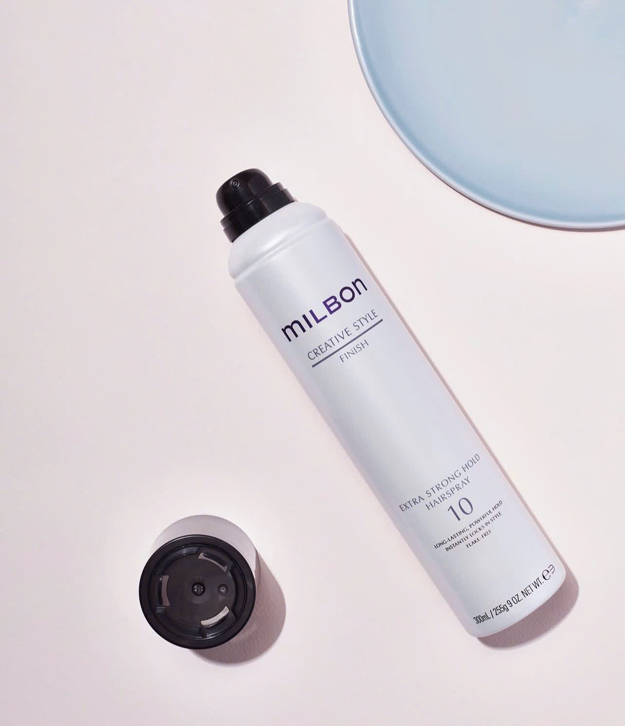 Milbon Global Style Finish 10 300ml | Gôm Xịt Tóc Giữ Nếp Siêu Mạnh