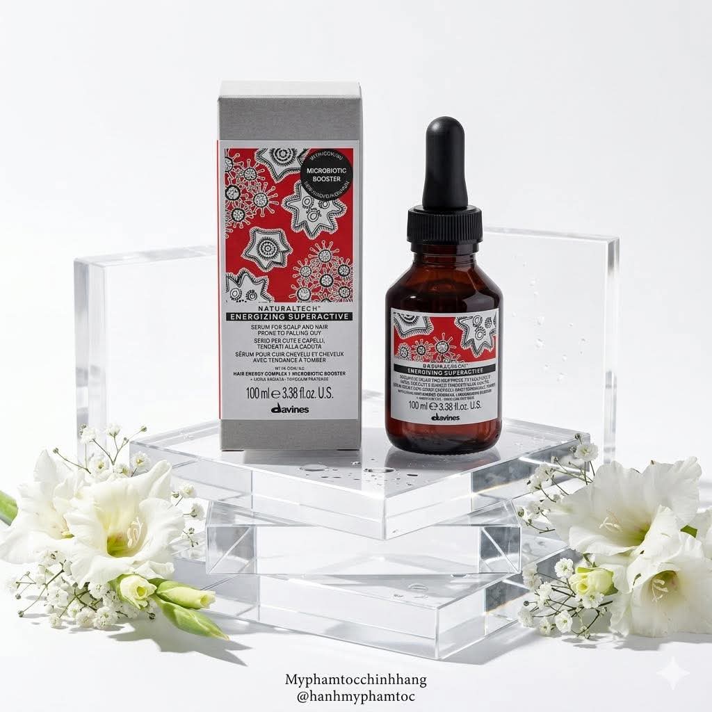 Tinh chất chống rụng và kích thích mọc tóc Davines Naturaltech Energizing Superactive 100ml
