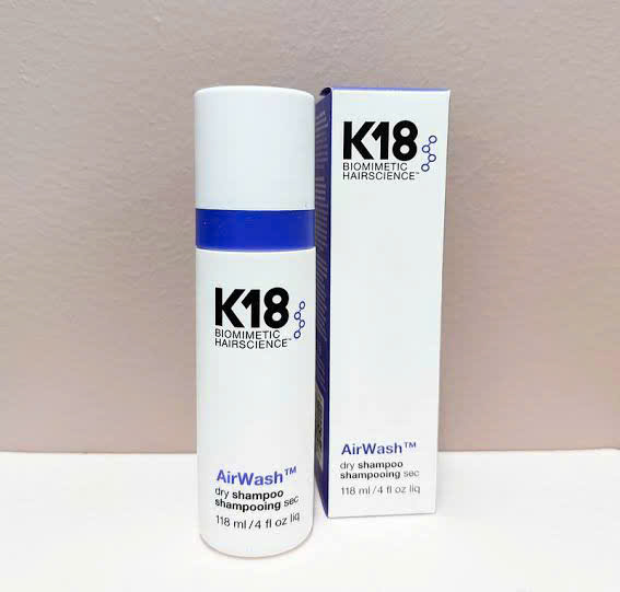 K18 AIRWASH™ DRY SHAMPOO 118ML | DẦU GỘI KHÔ SINH HỌC LÀM SẠCH TÓC VÀ DA ĐẦU