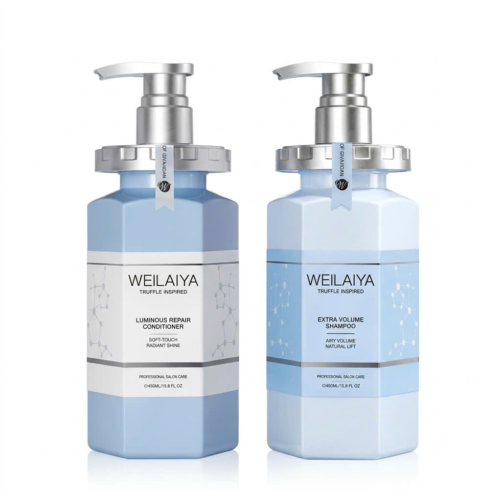 WEILAIYA TRUFFLE INSPIRED BỘ GỘI XẢ EXTRA VOLUME & LUMINOUS REPAIR 450ML