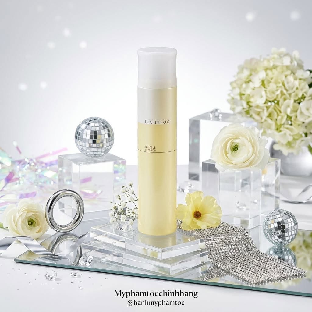 Xịt Tạo Kiểu Milbon Nigelle Lafusion Light Fog - Silky Fog - Stay Fog