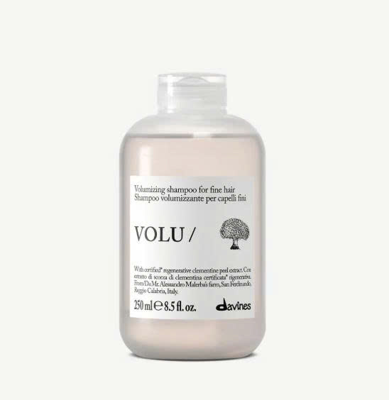 Dầu gội Davines VOLU tăng phồng cho tóc mảnh xẹp 250ml