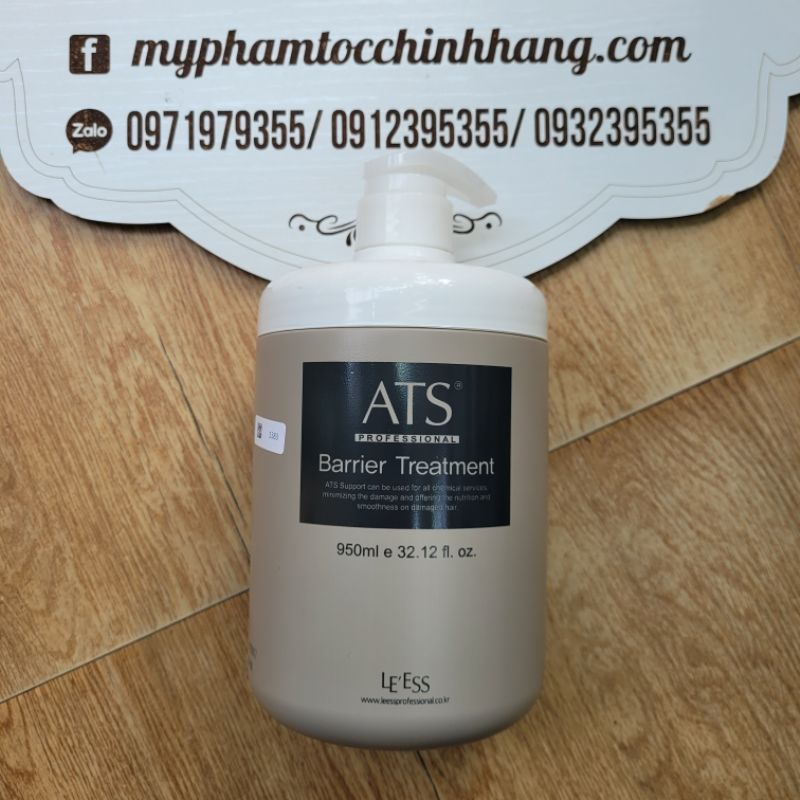 KEM HẤP ATS BARRIER TREATMENT TẠO LỚP BẢO VỆ KÉP, CỦNG CỐ BIỂU BÌ TÓC 950ML