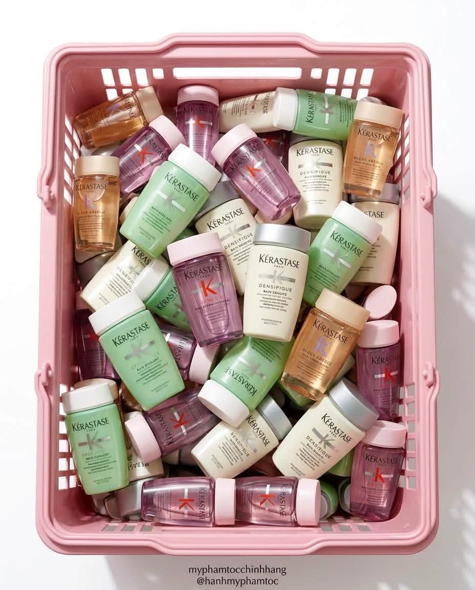 Combo 10 Sản Phẩm Kérastase Mini Travel Size 80ml 75ml