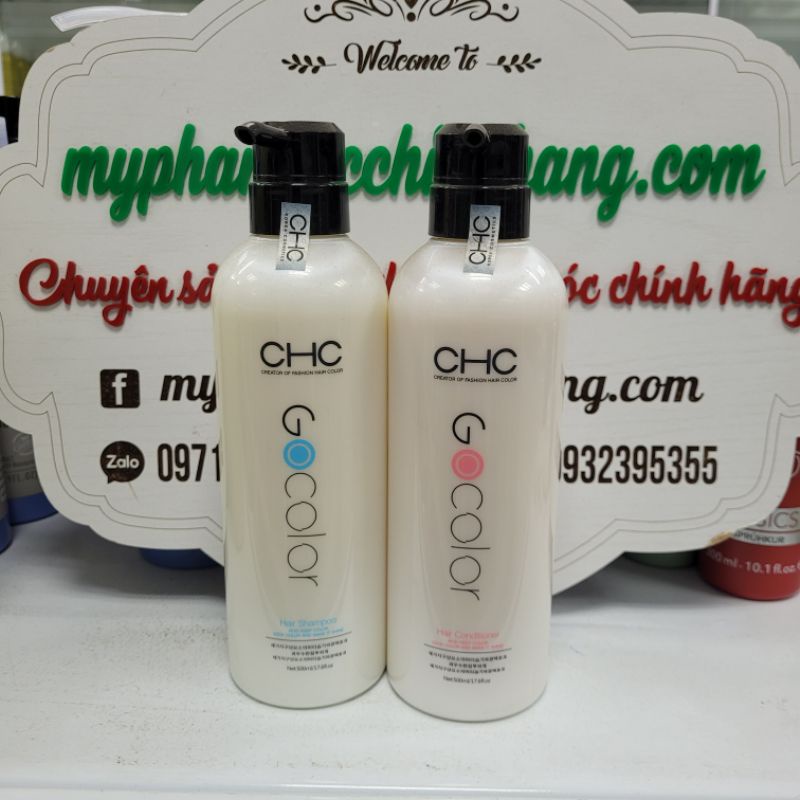 DẦU GỘI XẢ CHC GOCOLOR 500ML