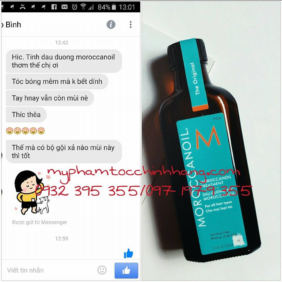 DẦU DƯỠNG TÓC MOROCCANOIL TREATMENT DÀNH CHO MỌI LOẠI TÓC 10ML 15ML - 25ML - 100ML - 125ML - 200ML