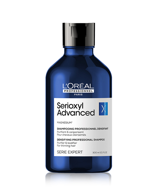 Dầu gội kích thích mọc tóc và làm dày tóc L'Oréal Serioxyl (L'Oréal Professionnel Serioxyl Advanced Purifier & Bodifier Shampoo)