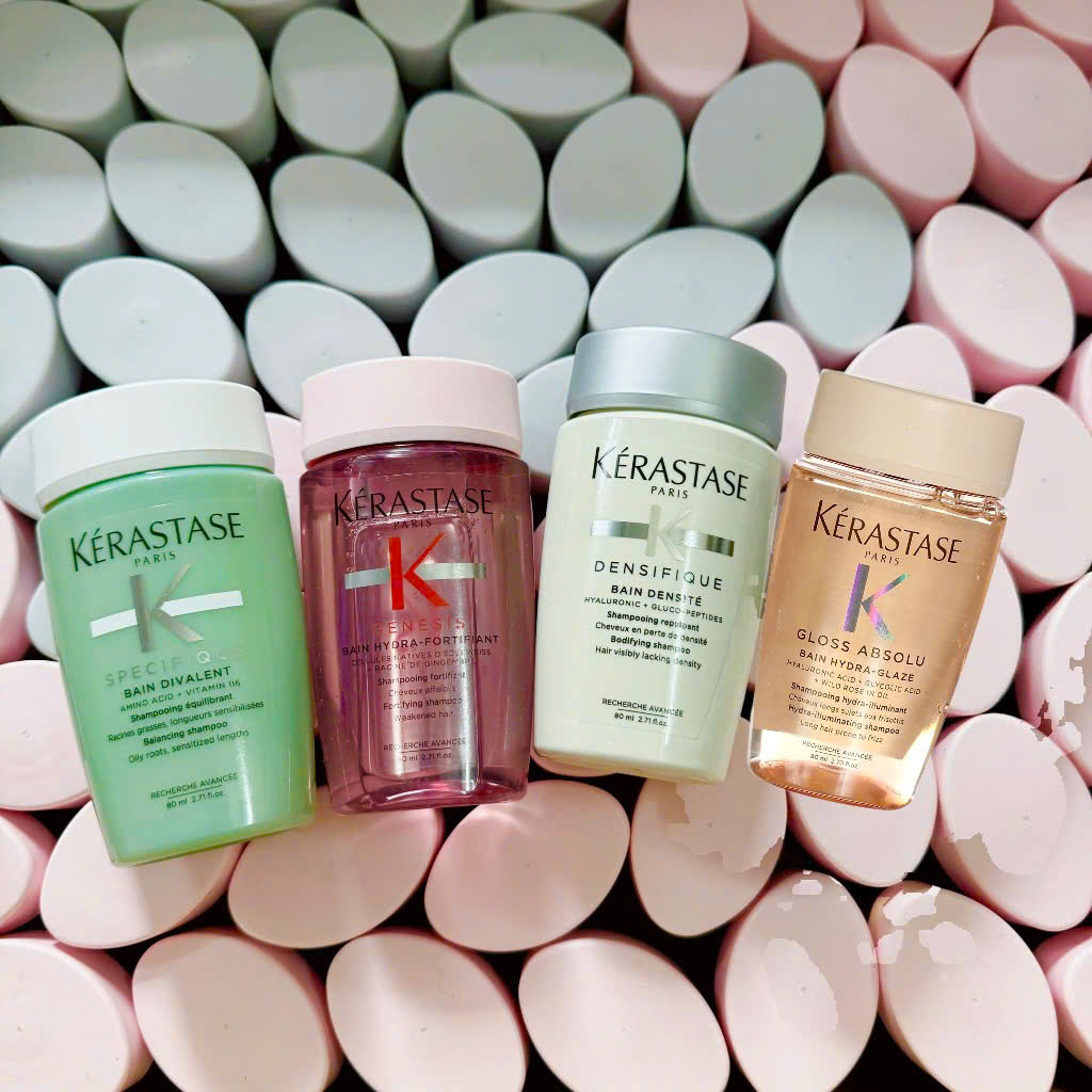 Combo 10 Sản Phẩm Kérastase Mini Travel Size 80ml 75ml