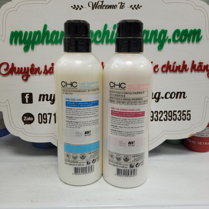 DẦU GỘI XẢ CHC GOCOLOR 500ML