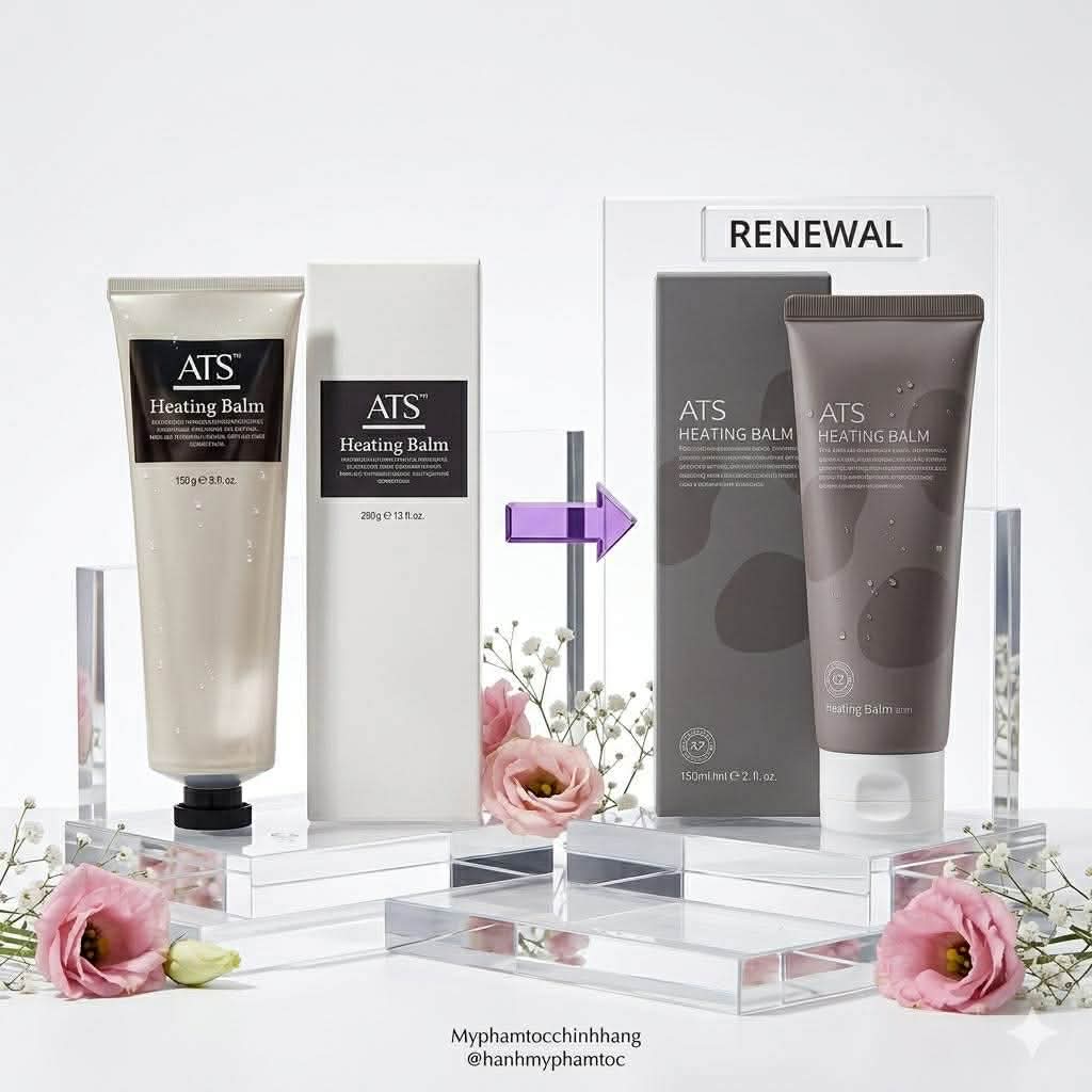(sale giá gốc) Kem bảo vệ tóc khỏi nhiệt nóng ATS Heating Balm 120ML