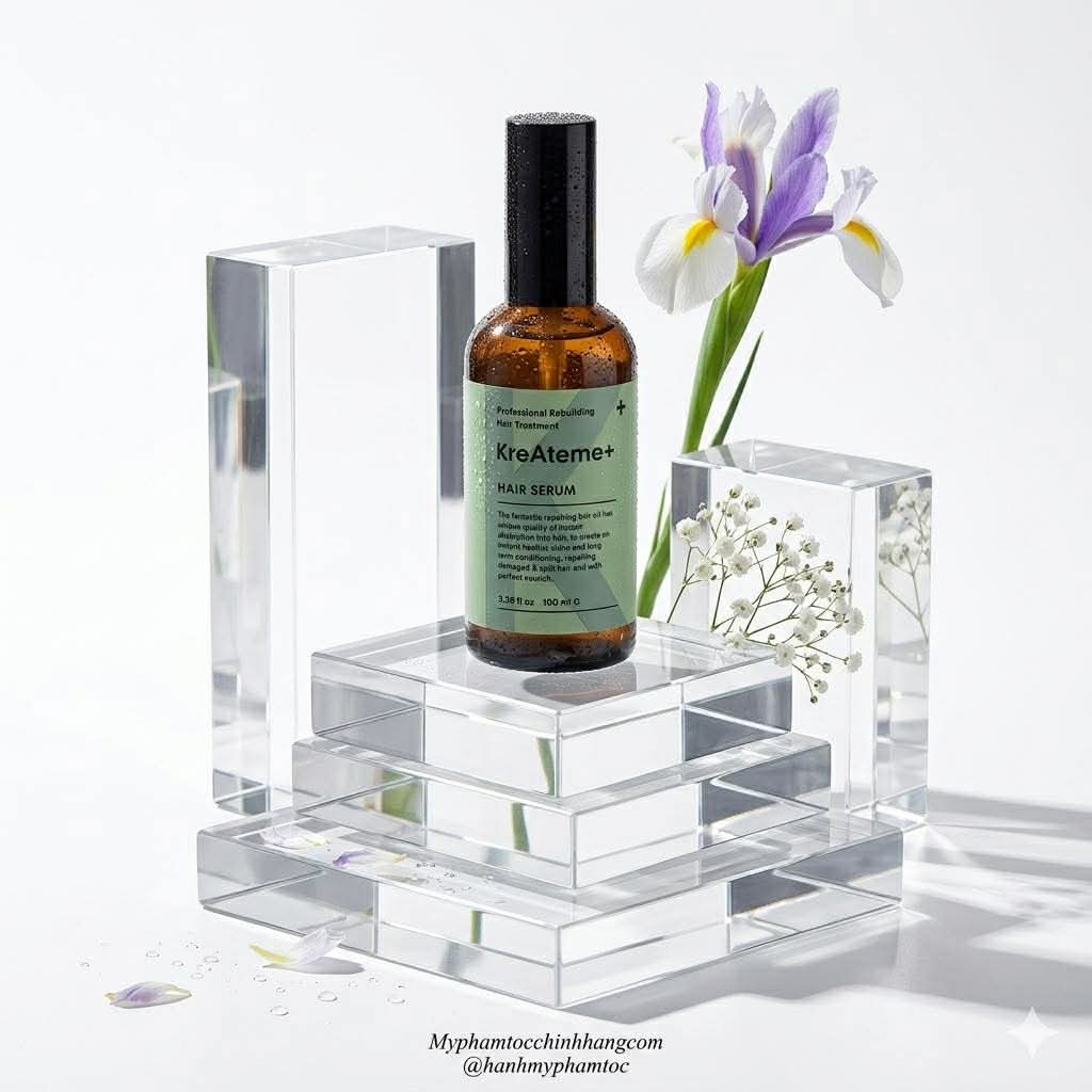 Tinh dầu dưỡng tóc KreAteme+ hair serum 100ml