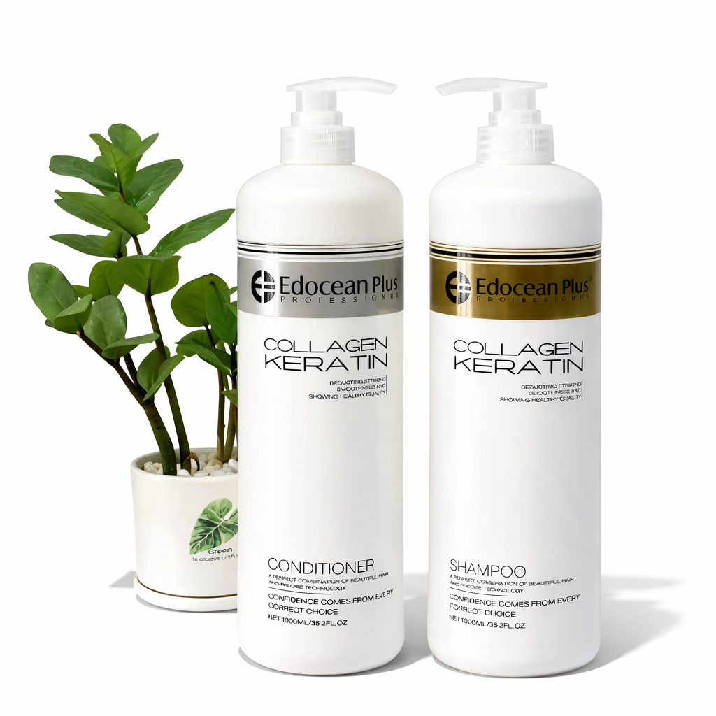 Sale lỗ dầu xả Edocean Collagen Keratin Plus 500ml