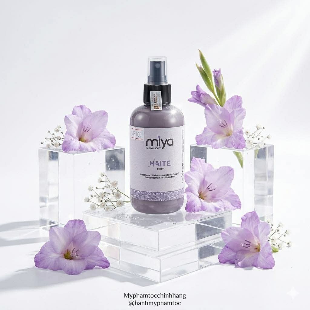 Xả khô Miya phục hồi tóc, dưỡng ẩm và tạo độ phồng cho tóc hư tổn TRICOL MIYA 200ml