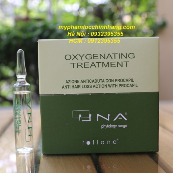 TINH CHẤT ĐẶC TRỊ CHỐNG RỤNG ROLLAND OXYGENATING TREATMENT 90ML - 10ML X12 ỐNG