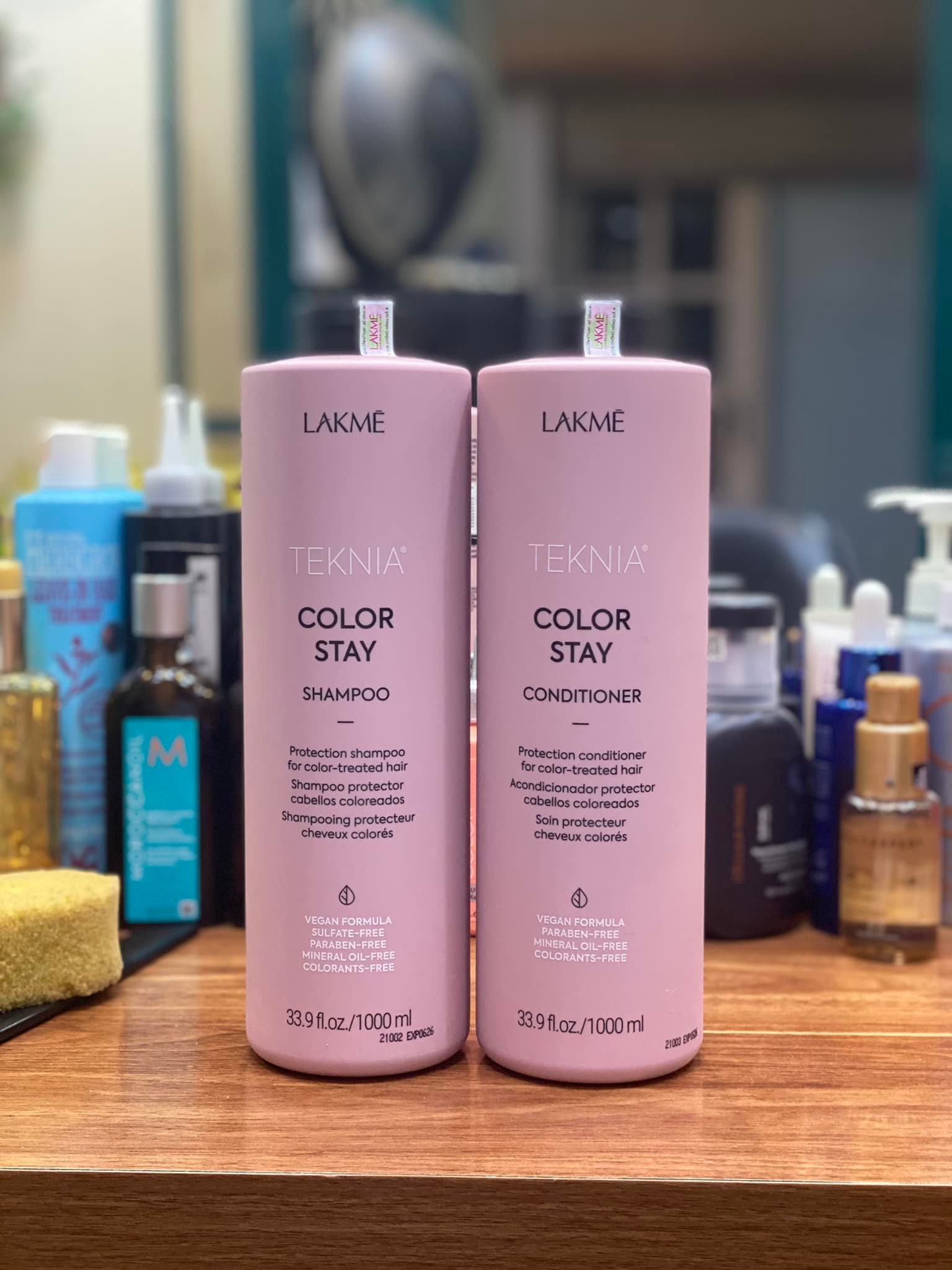 CẶP GỘI XẢ LAKME COLOR GIỮ MÀU NHUỘM KHÔNG SUNFAT 1000ML