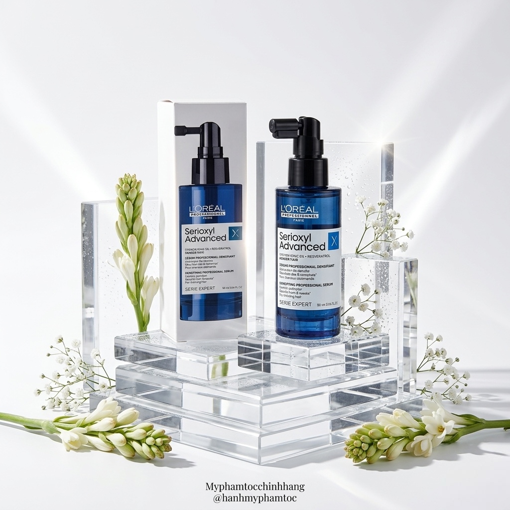 Tinh chất mọc tóc dày hơn L'Oréal Serioxyl Denser Hair (L’Oréal Professionnel Serioxyl Denser Hair Serum)