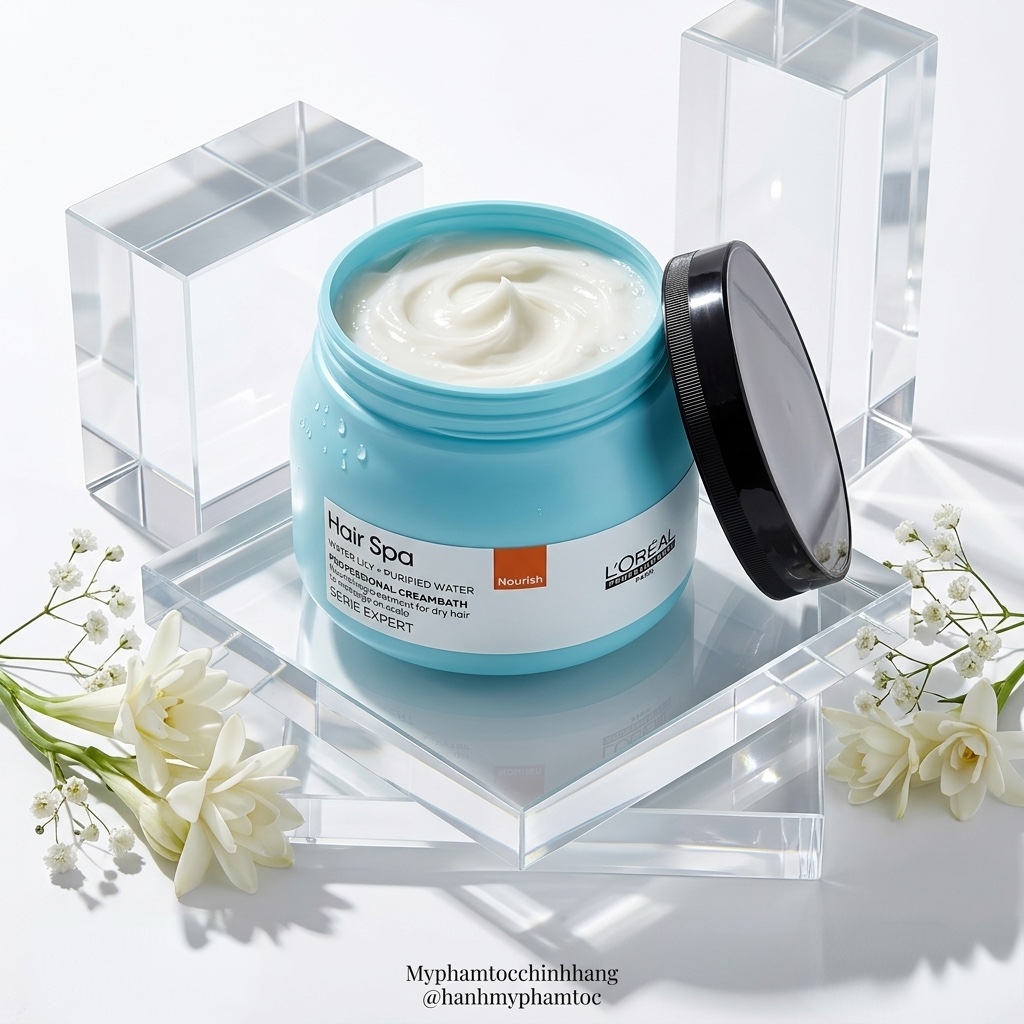 Hấp dầu L'oreal Hair Spa New Repair Phục Hồi- Nourishing Dưỡng Ẩm 2024 500ml