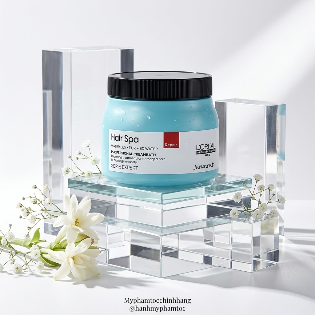 Hấp dầu L'oreal Hair Spa New Repair Phục Hồi- Nourishing Dưỡng Ẩm 2024 500ml