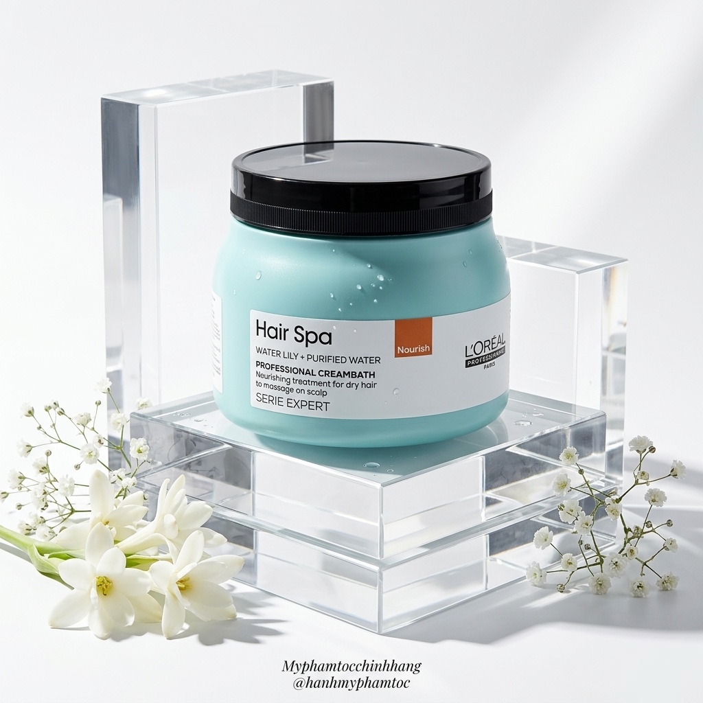 Hấp dầu L'oreal Hair Spa New Repair Phục Hồi- Nourishing Dưỡng Ẩm 2024 500ml