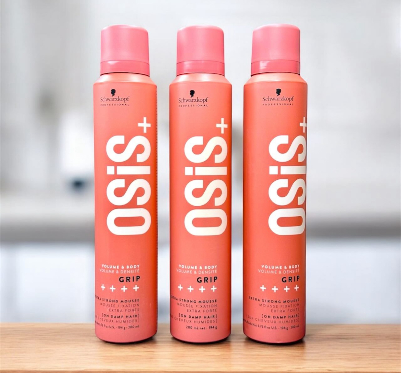 Mousse Giữ Nếp Và Tạo Độ Phồng Với Độ Giữ Nếp Siêu Cứng Osis Grip Extreme Hold Mousse 200ml