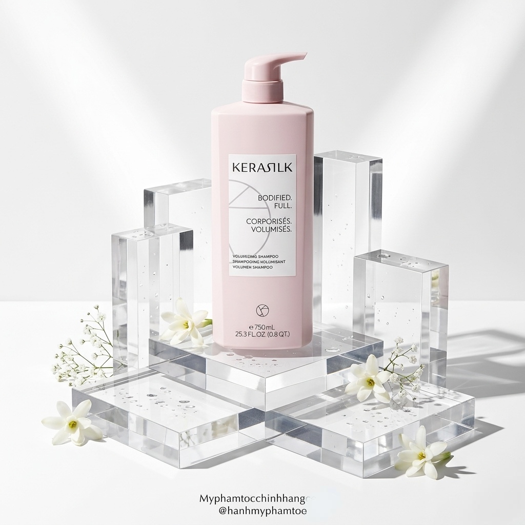 Dầu Gội và dầu xả Kerasilk Volumizing Tăng Phồng Tóc 250ml 150ml 750ml