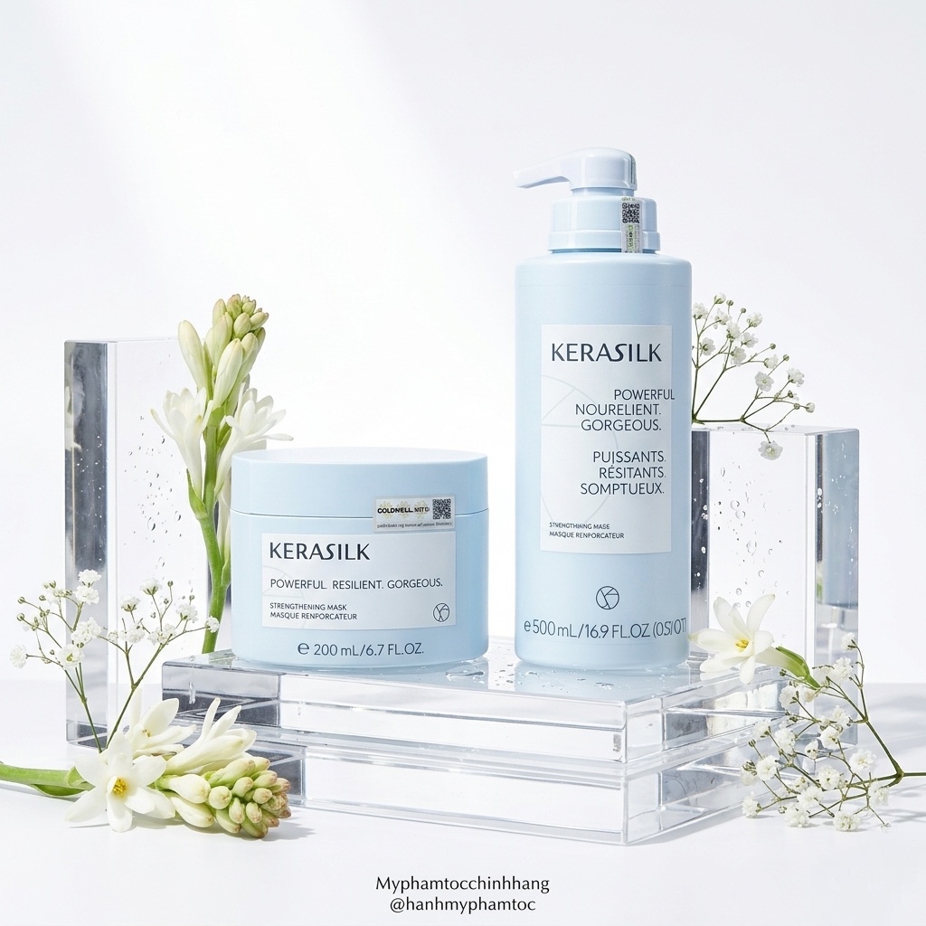 Mặt nạ phục hồi tóc Kerasilk Recovery Mask 200ml - 500ml