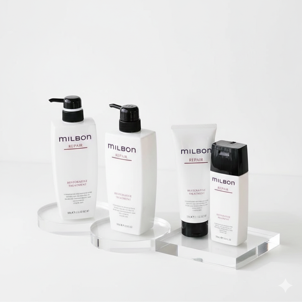 Gội xả Milbon Restorative bổ sung keratin cho tóc nhuộm tẩy 200ml- 500ml