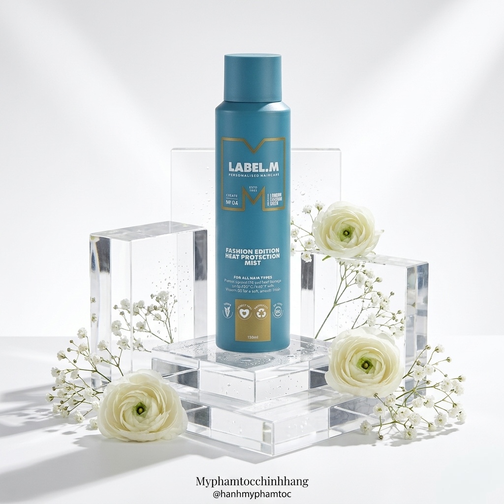 Xịt bảo vệ tóc khỏi nhiệt Label.m Fashion Edition Heat Protection Mist 150ml