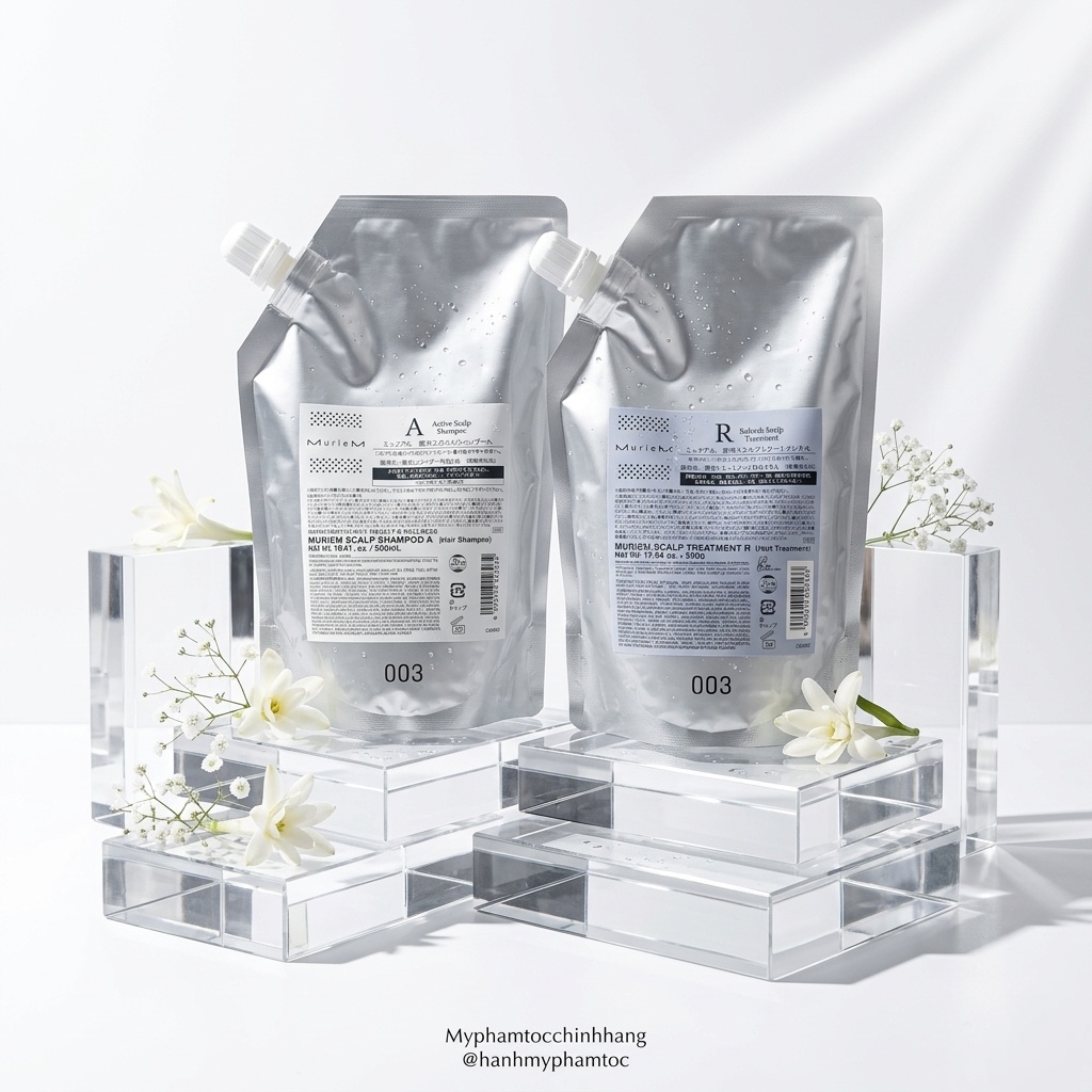 Dầu gội trị dầu giảm rụng Number Three 003 MURIEM A Scalp Shampoo