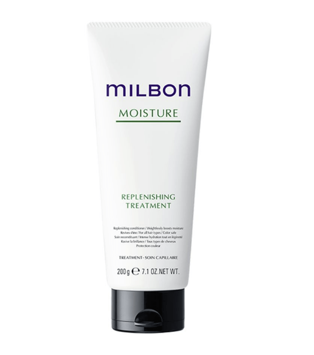 Gội xả Milbon Replenishing Moisture dưỡng ẩm, phục hồi tóc khô uốn duỗi 200ml- 500ml