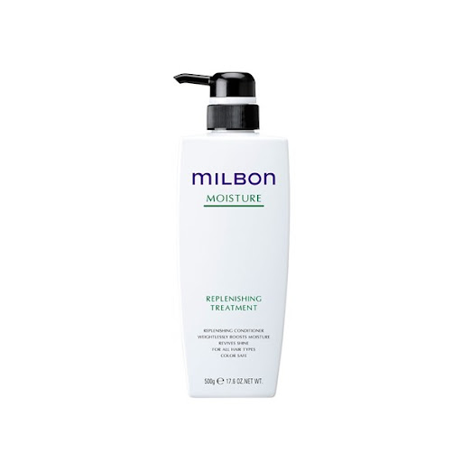 Gội xả Milbon Replenishing Moisture dưỡng ẩm, phục hồi tóc khô uốn duỗi 200ml- 500ml