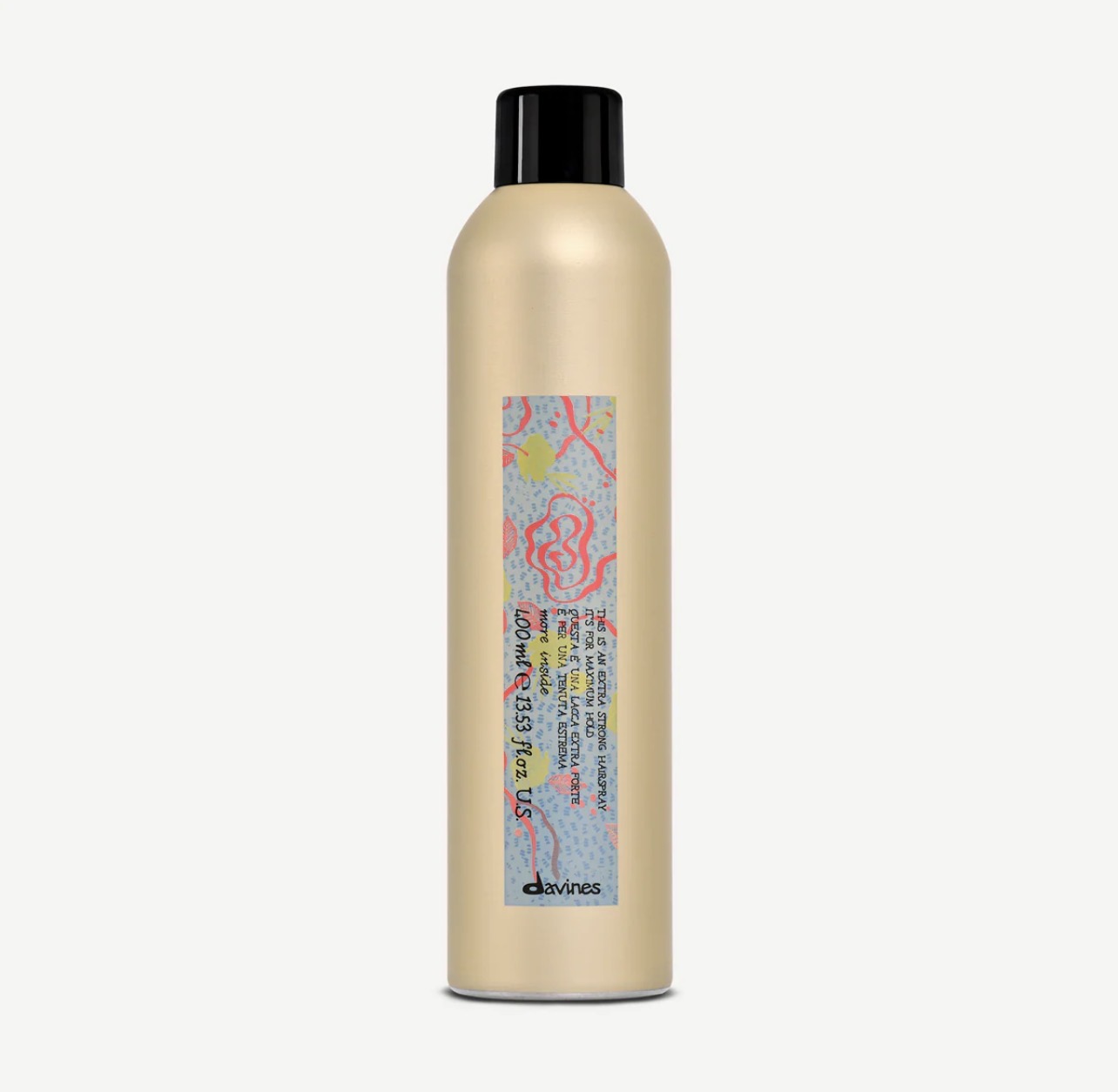 Gôm xịt siêu cứng giữ nếp lâu dài Davines Extra Strong Hairspray 400ml