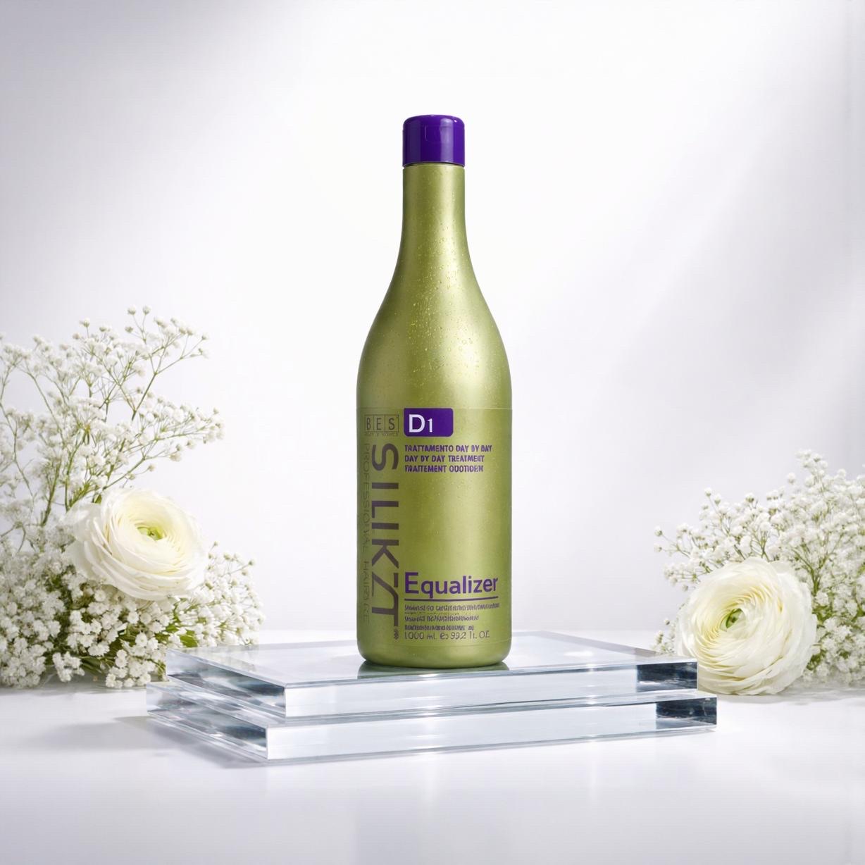 DẦU GỘI BES SILKAT PHỤC HỒI TÓC D4 Repairing Shampoo +DẦU XẢ SILKAT SIÊU MƯỢT D2  Smoothing Conditioner 1000ML