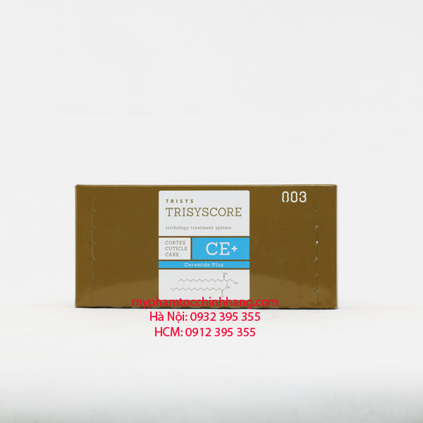Kem hấp tại nhà Number Three 003 Trisyscore CE Pack hộp 4*12g