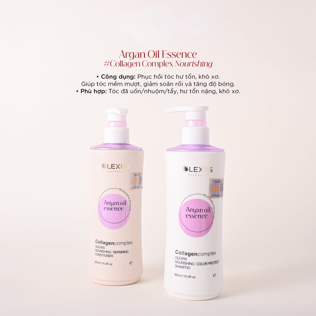 Dầu gội xả Olexrs mẫu mới nhất 2024 500ml - 960ml