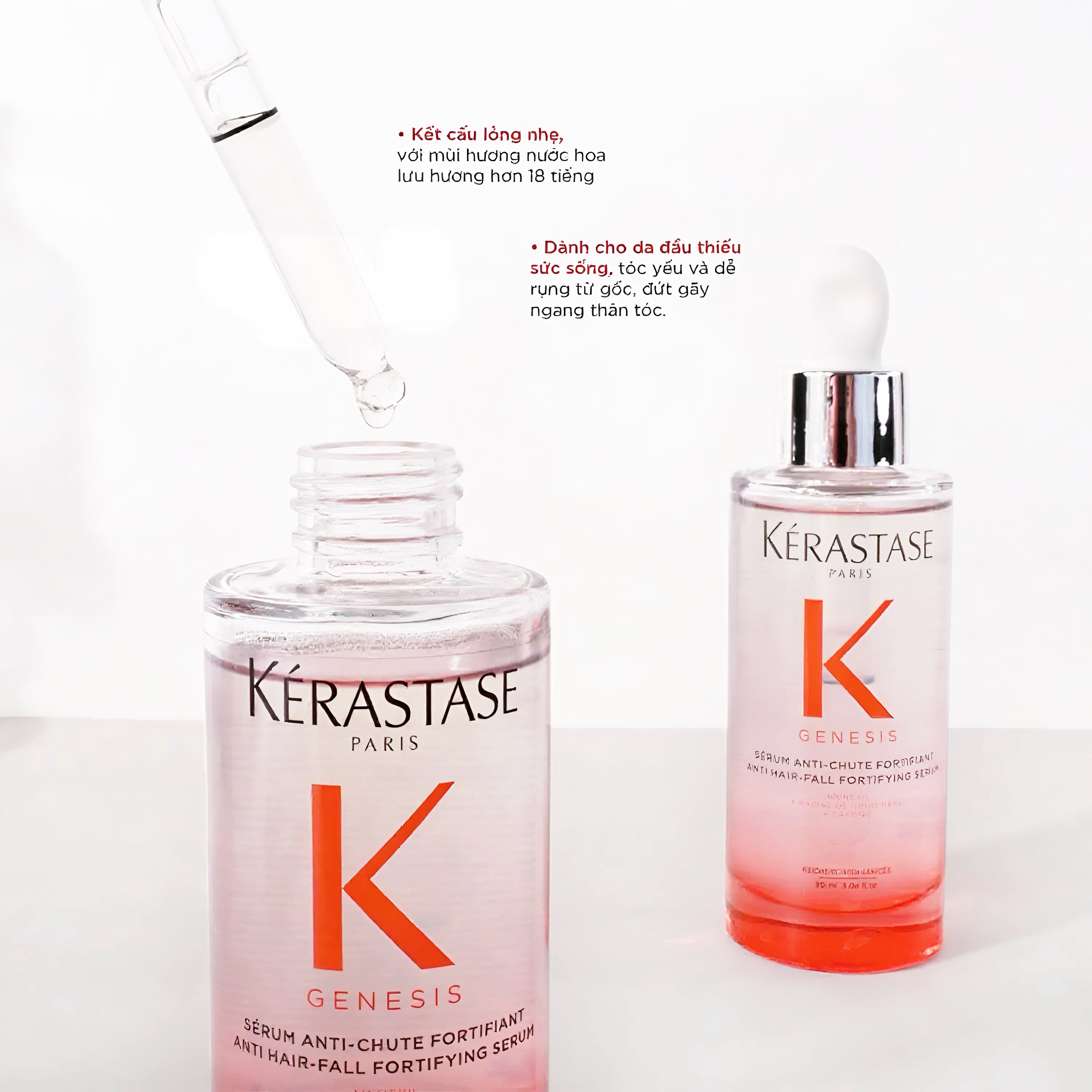 Serum chống rụng tóc Kérastase Genesis Serum Anti-Chute Fortifiant 90ml