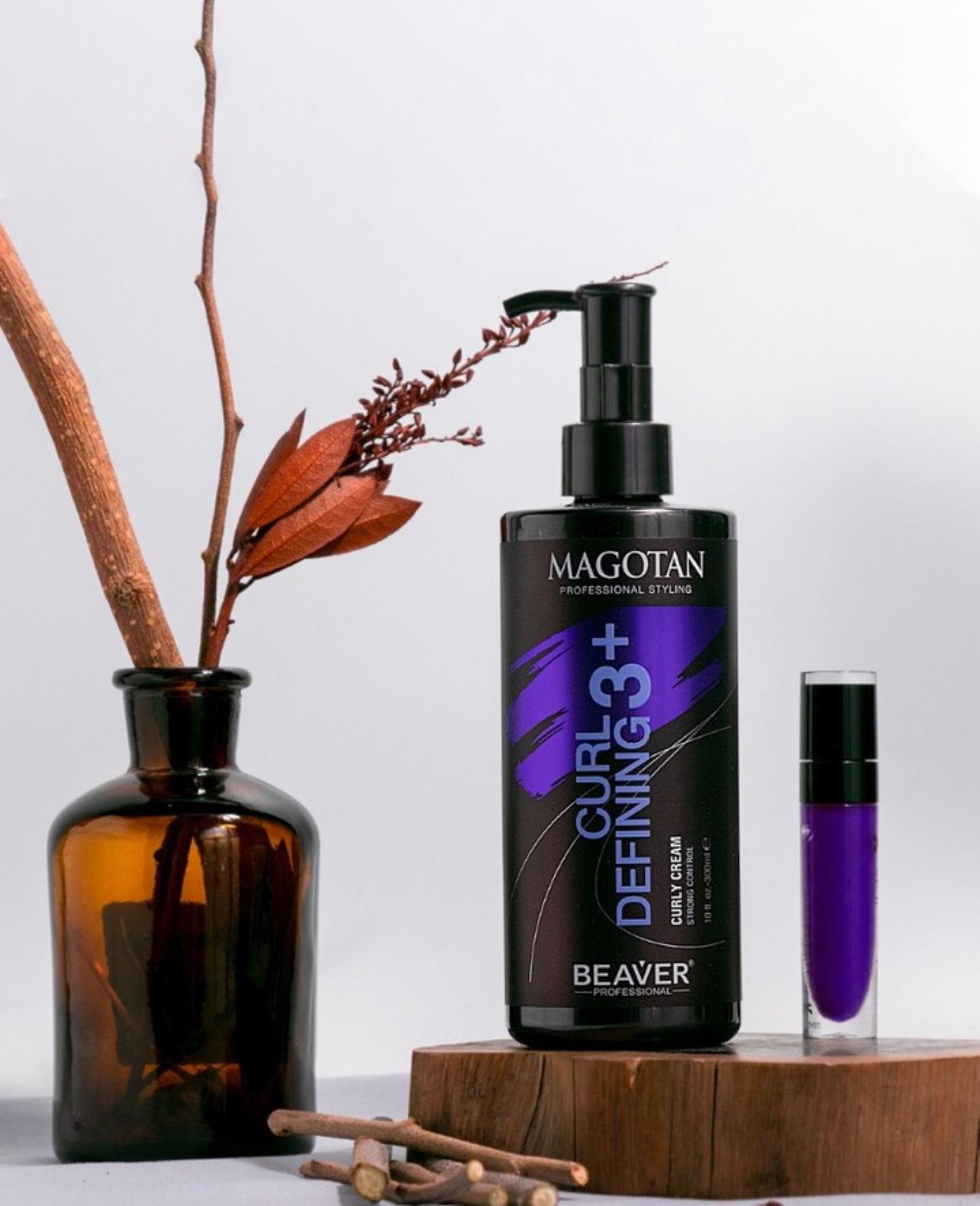 Gel sữa tạo kiểu xoăn BEAVER Magotan Curl Defining 300ml