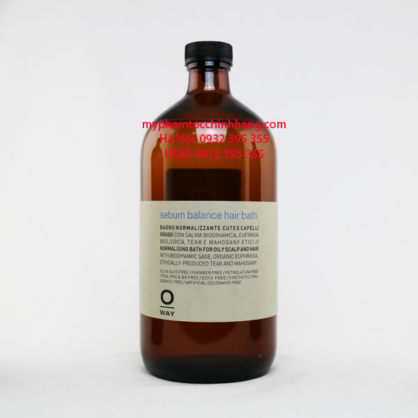 Dầu Gội Cân Bằng Dầu Nhờn Oway Sebum Balance Hair Bath