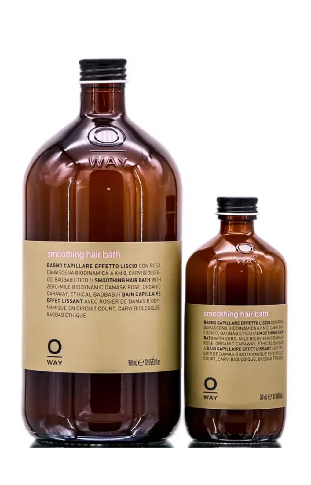 Bộ Dầu Gội & Xả Siêu Mượt OWAY Smoothing Hair Bath & Conditioner 240ml/ 950ml