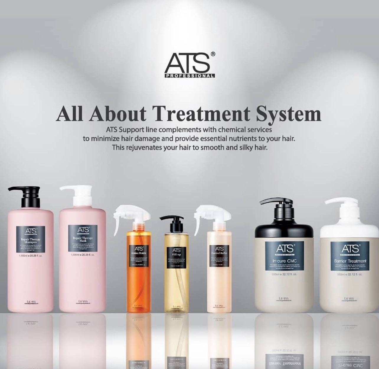 Kem hấp ATS Barrier Treatment Damaged Hair Mask Conditioner 950ml