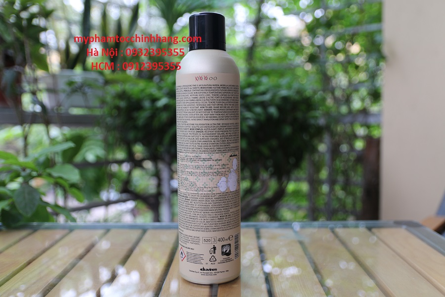 GÔM XỊT GIỮ NẾP TRUNG BÌNH DAVINES MEDIUM HAIRSPRAY 400ML