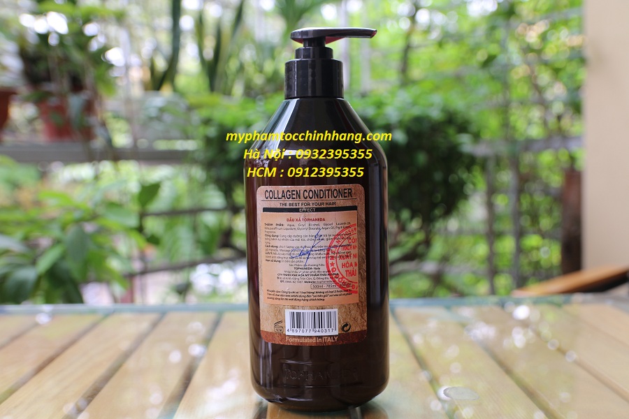 Dầu Gội Xả Top Haneda Collagen Shampoo & Conditioner 500ml - 785ml