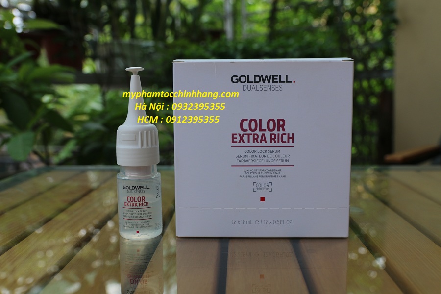 HUYẾT THANH KHÓA MÀU TÓC NHUỘM GOLDWELL 18 mL