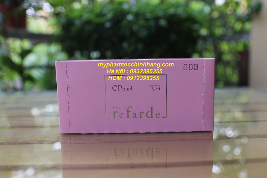 Kem hấp tại nhà 003 Refarde CP Pack Hộp 4 gói x 12g