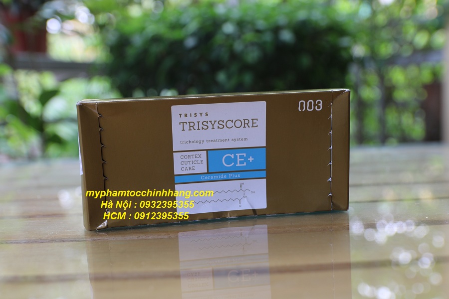 Kem hấp tại nhà Number Three 003 Trisyscore CE Pack hộp 4*12g