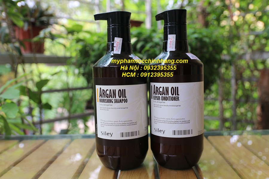 DẦU GỘI XẢ SILEY ARGAN  500ML