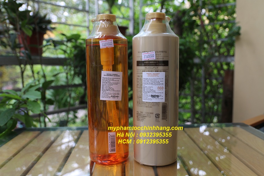 DẦU GỘI XẢ NUMBER THREE MURIEM SUÔN MƯỢT F 660ML-650ML