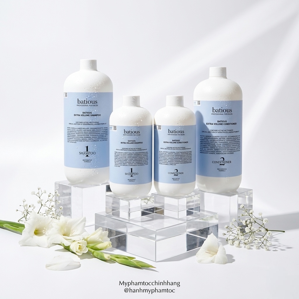 Dầu gội xả Batious Professional 500ml 960ml