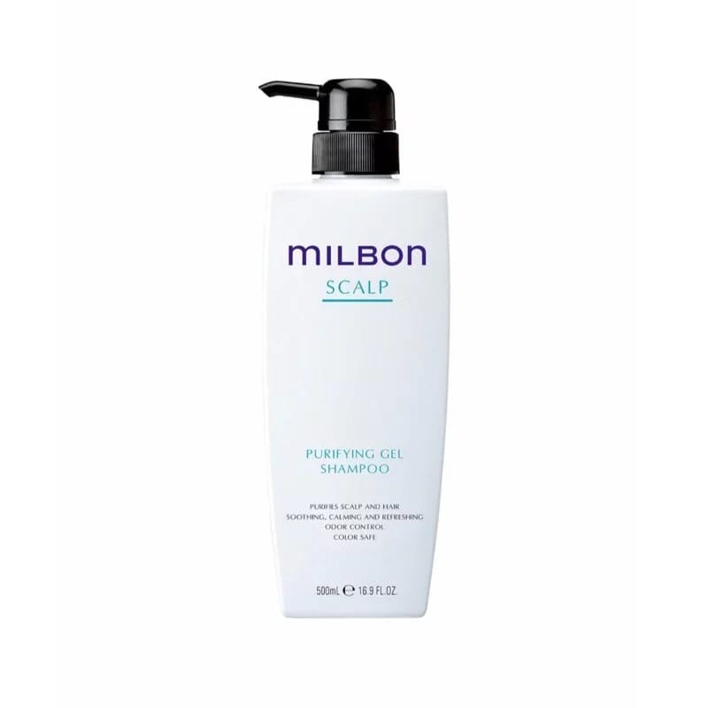 Gội Milbon Purifying gel và Xả Hydrating giải quyết 5 vấn đề về da đầu 200ml-500ml