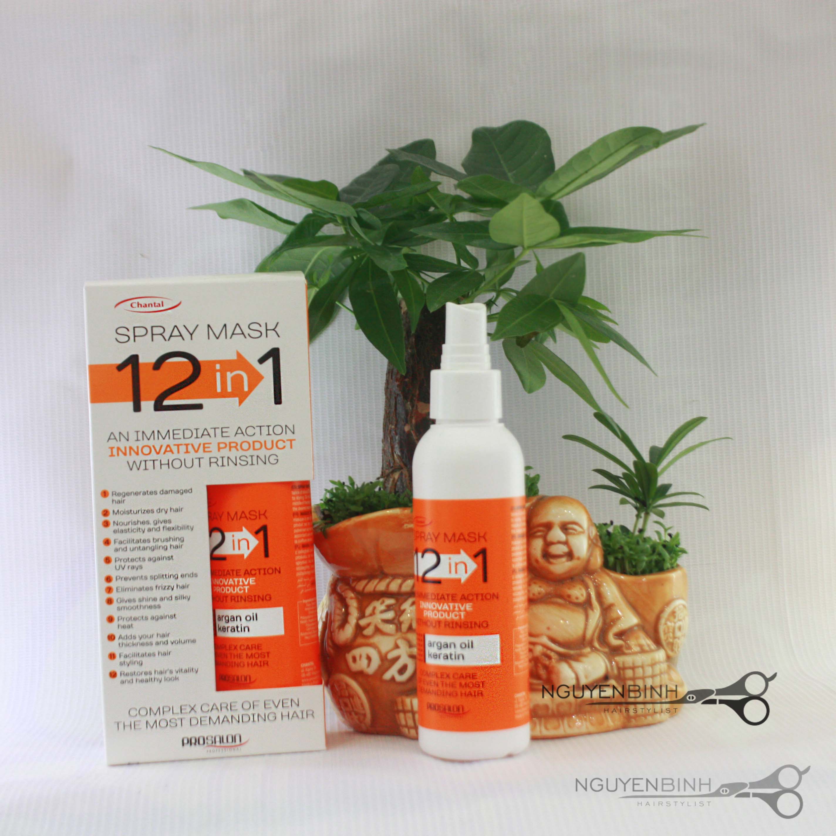 XỊT DƯỠNG 12 IN 1  PROSALON 150ML